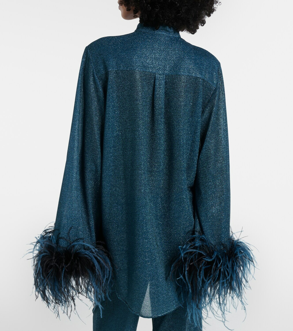 Oséree Lumière Plumage shirt