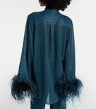 Oséree Lumière Plumage shirt