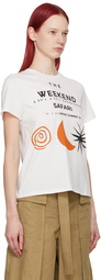 Weekend Max Mara Off-White Yen T-Shirt