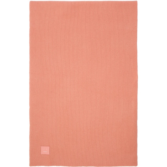 Photo: Acne Studios Pink Bansy L Face Scarf