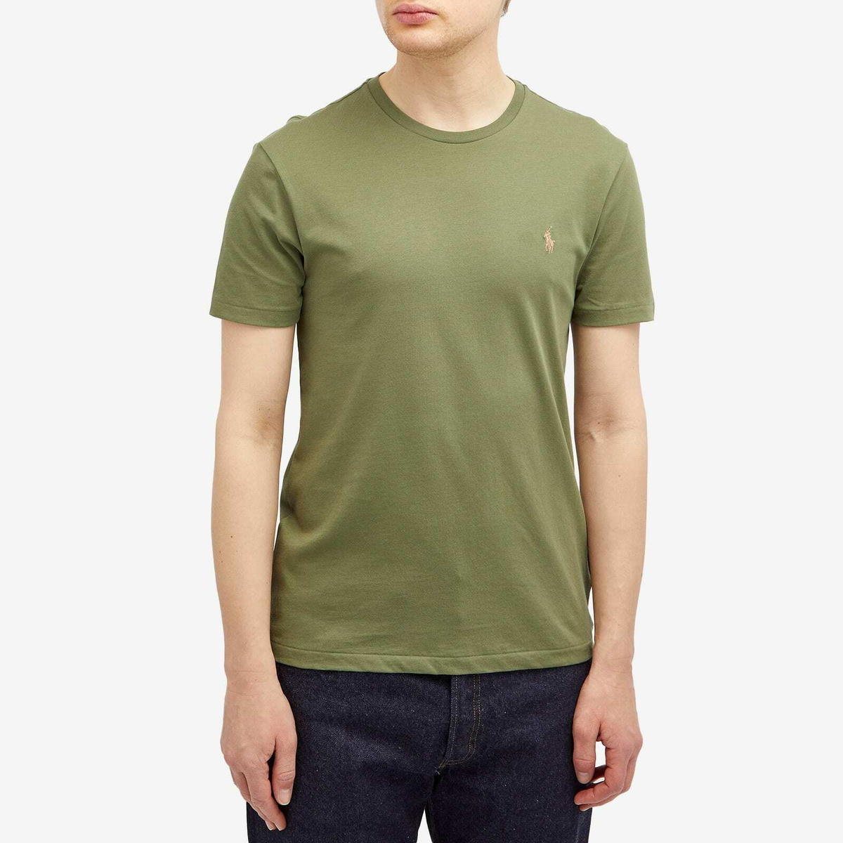 Polo Ralph Lauren Men's Custom Fit T-Shirt in Garden Trail/C8668