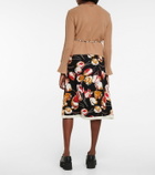 Marni - Belted wool and cashmere cardigan