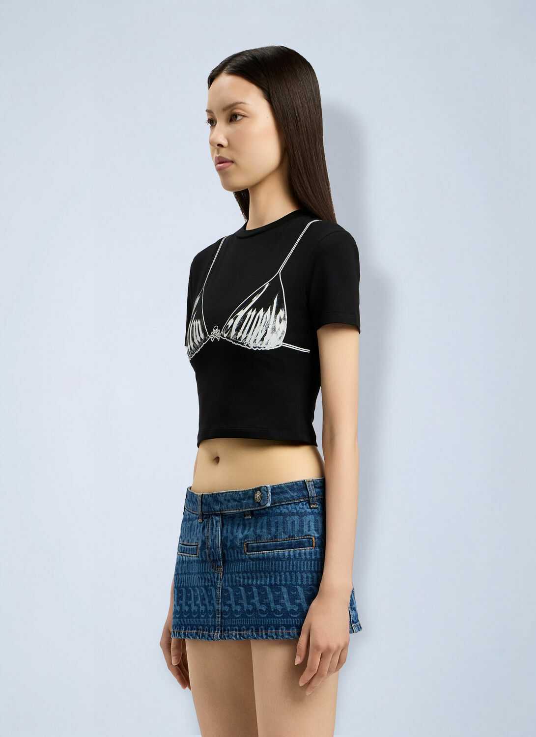 Palm Angels Palm Bra Baby T-Shirt