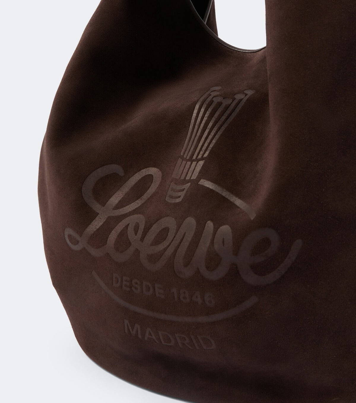 Loewe Roomy suede shoulder bag