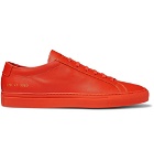 Common Projects - Original Achilles Leather Sneakers - Men - Orange