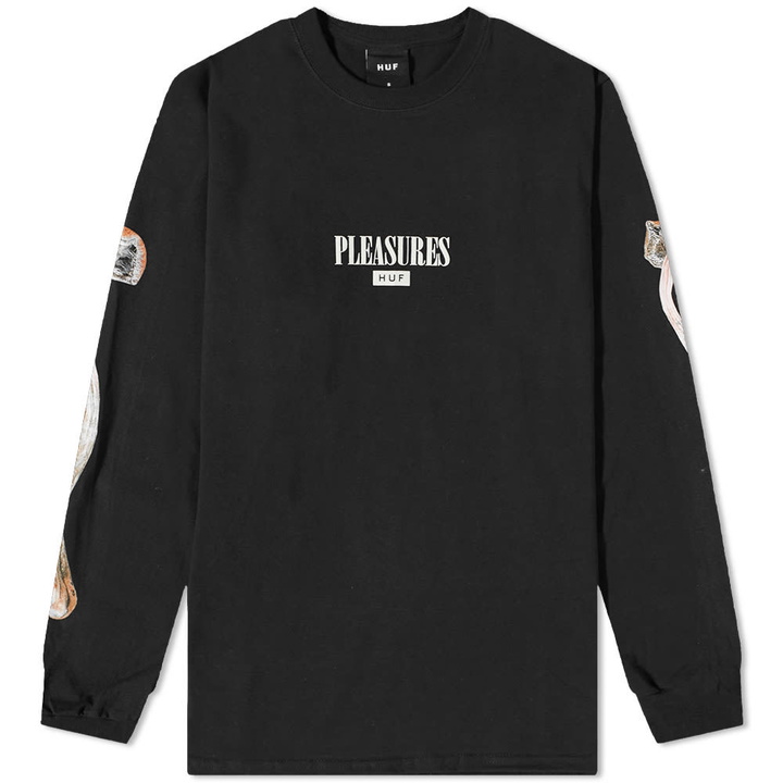 Photo: Pleasures X Huf Long Sleeve Spore Tee