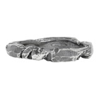 Chin Teo Silver Wound Ring