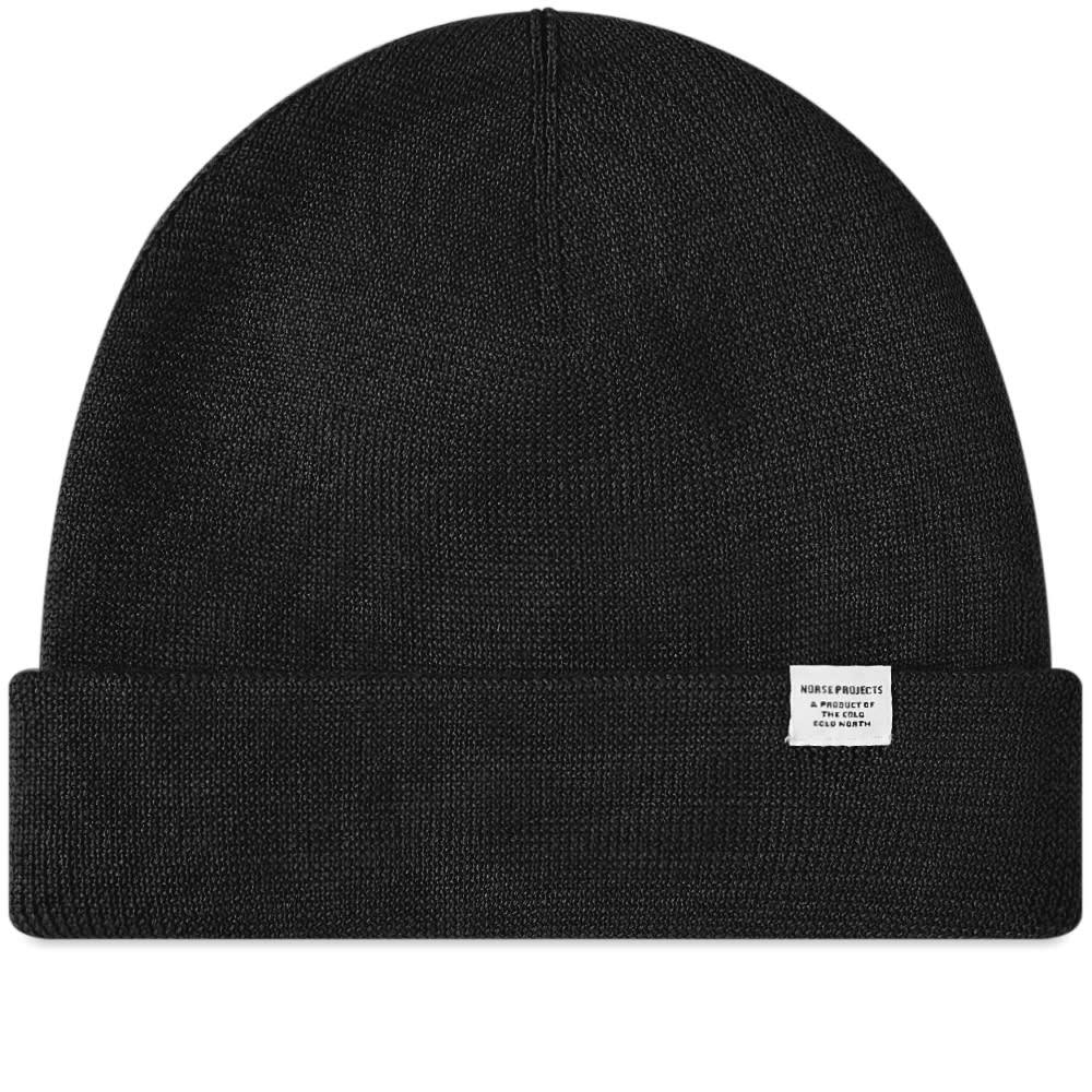 Norse projects beanie store grey