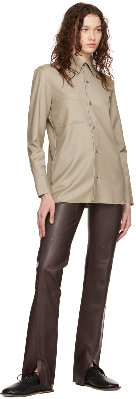 Gabriela Coll Garments Beige No.168 Shirt Gabriela Coll