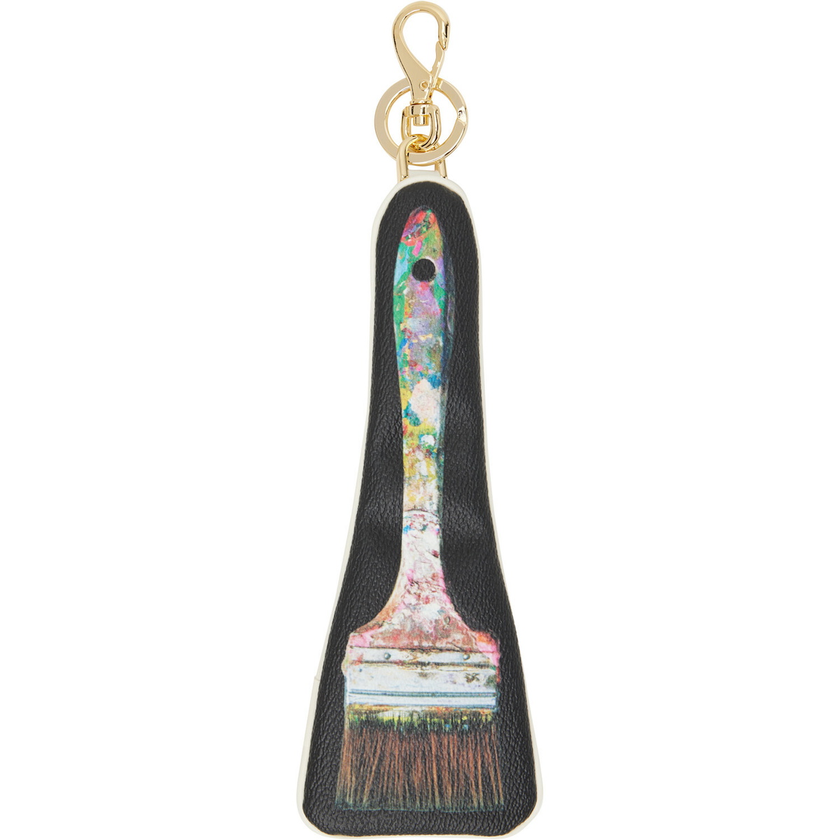 UNDERCOVER Black & Off-White UC2F1K01 Paintbrush Keychain