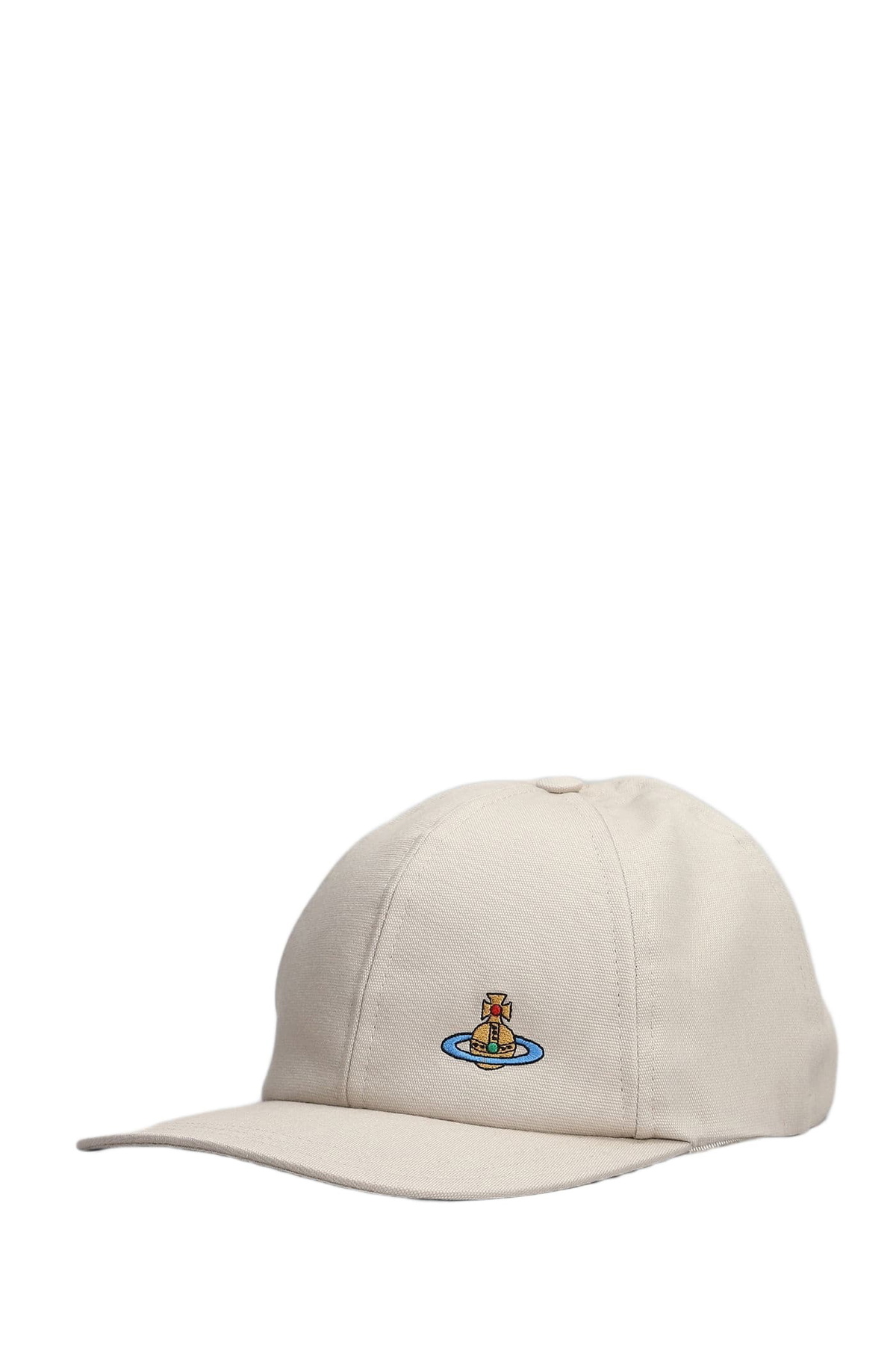 Vivienne Westwood Hats In Beige Cotton