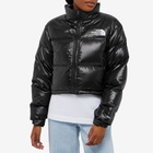The North Face Women's Nuptse Short Jacket in Tnf Black