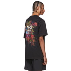 Y-3 Black Toketa Print T-Shirt