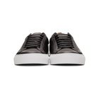 Givenchy Black and White Embroidered Urban Street Sneakers