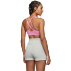 Nike Pink Favorites Strappy Sports Bra