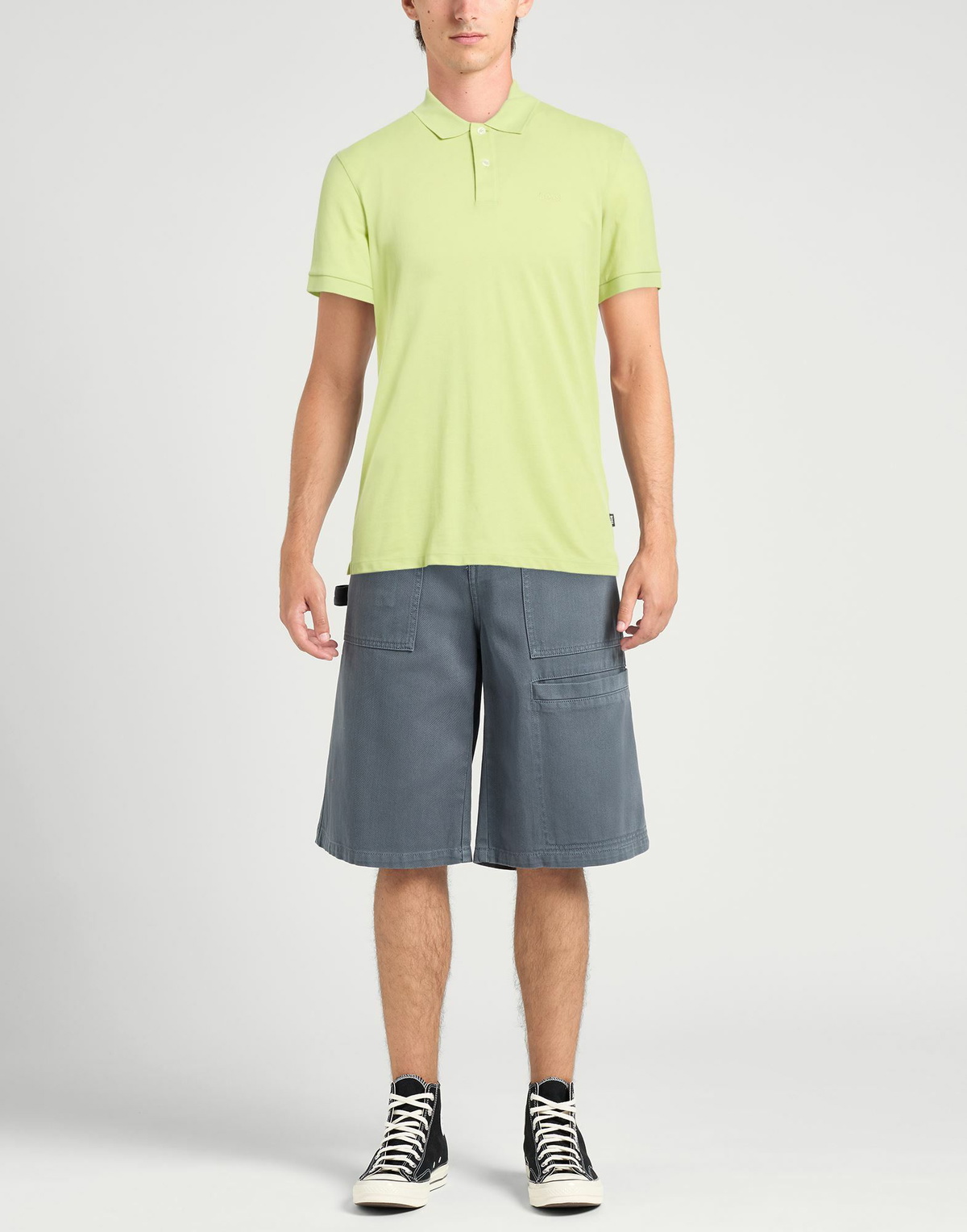 Boss Mens Polo shirt Light in Green