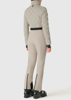 Mackage Inga Quilted Bonded Fleece ski Suit Taupe