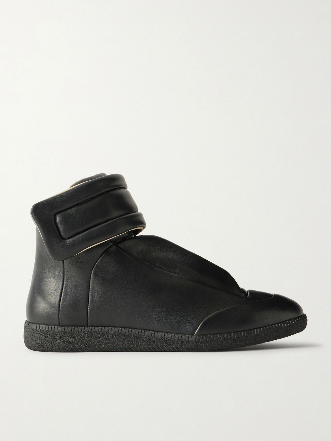 Maison Margiela - Future Leather Sneakers - Black