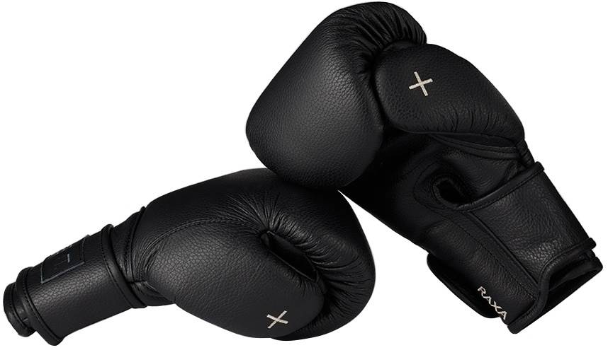 PENT. Black RAXA Luxury Boxing Gloves