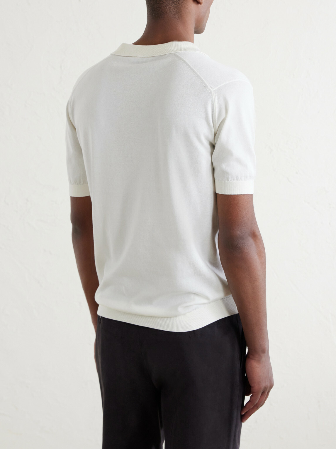 John Smedley - Noah Sea Island Cotton Polo Shirt - Neutrals