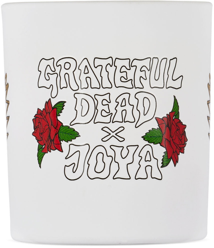 Photo: Joya Studio White Grateful Dead Edition Arose Candle
