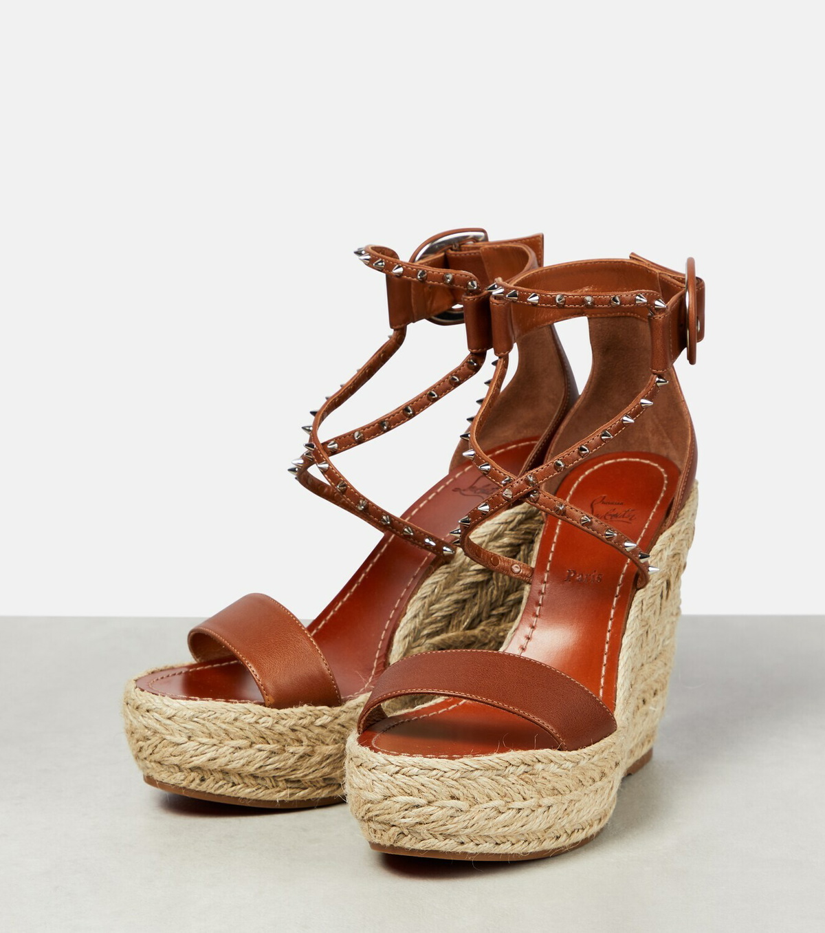 Chocazeppa hot sale studded wedge