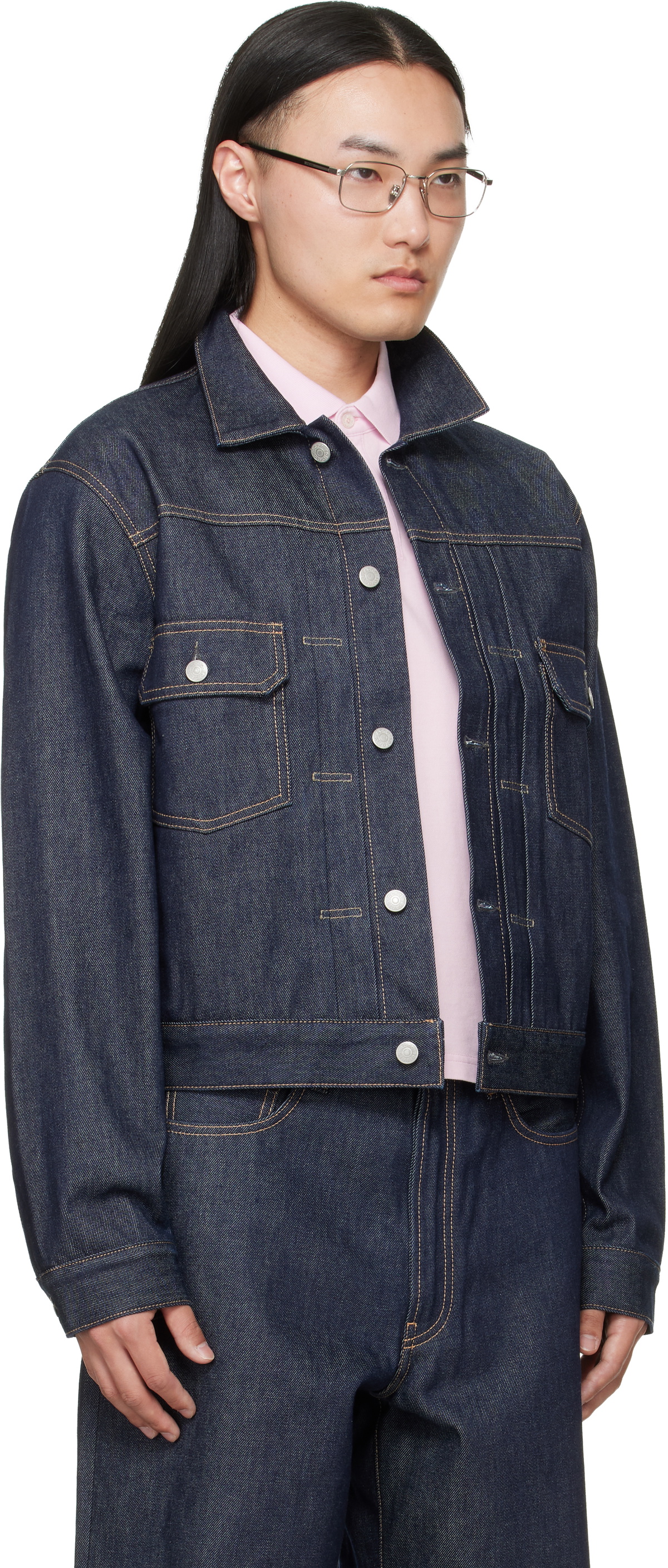 Acne Studios Indigo Ryker U New Denim Jacket