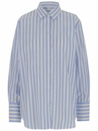 Aspesi Cotton Shirt With Striped Pattern