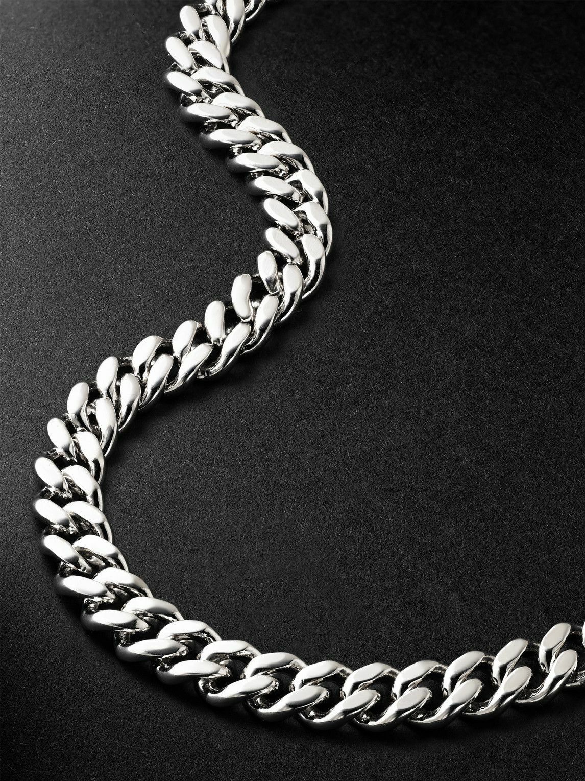 PATTARAPHAN - Thai Rhodium-Plated Sterling Silver Chain Necklace