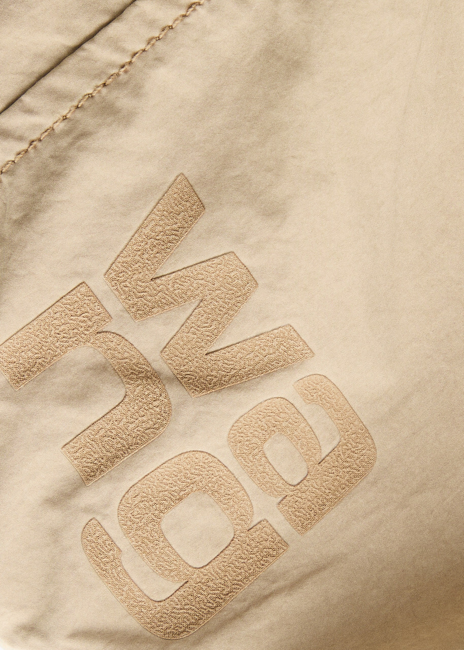 Alexanderwang.t Cargo Shell Mini Skirt Beige