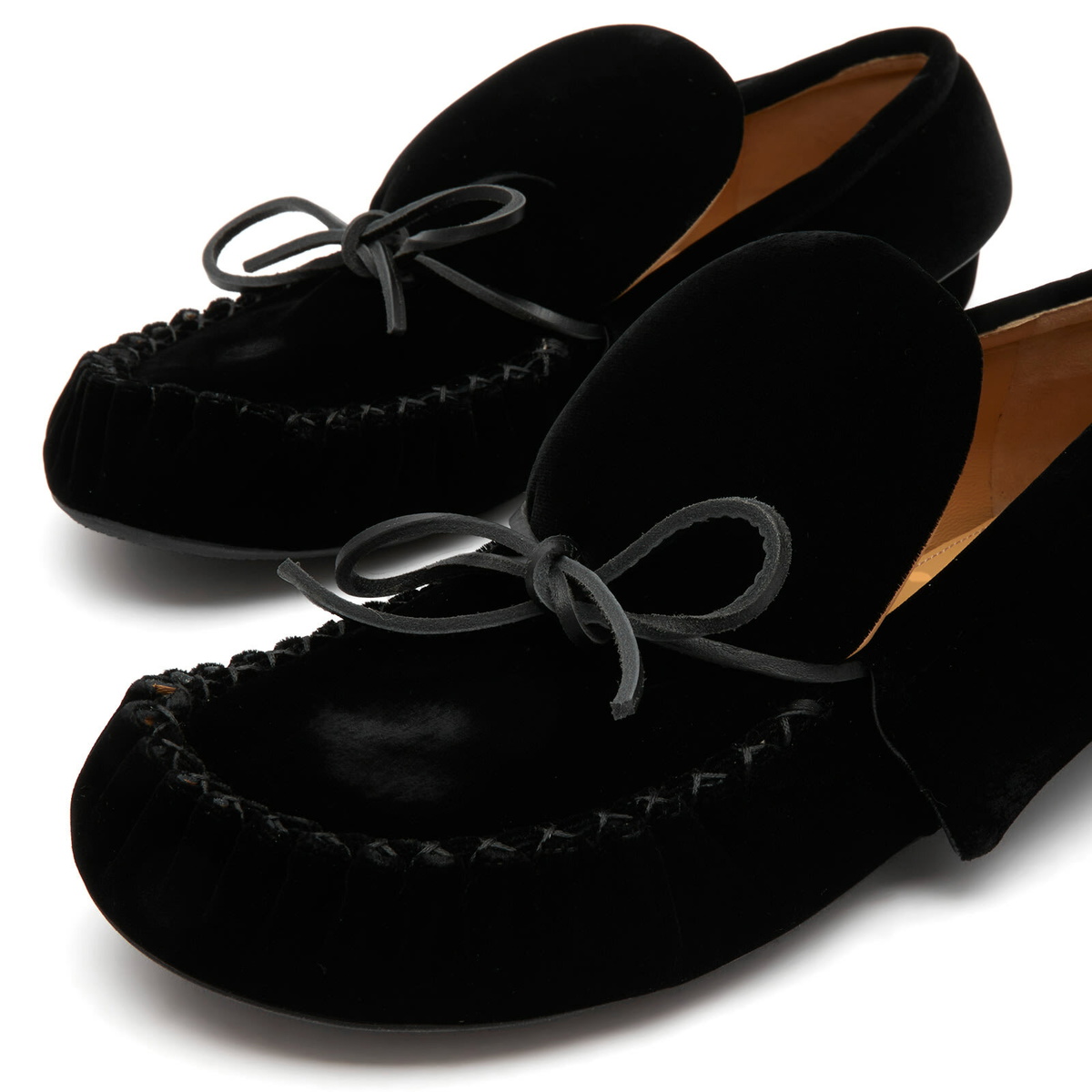JW Anderson Footwear Women's JW Anderson Loafer Flat in Black