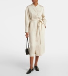 Joseph Rosan belted midi dress