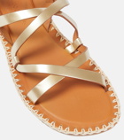 Zimmermann Criss-Cross leather sandals