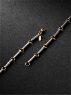 Foundrae - Wholeness 18-Karat Gold, Onyx and Diamond Necklace