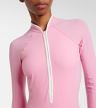 Hunza G Tyra rashguard swimsuit