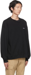 Levi's Black Embroidered Sweatshirt