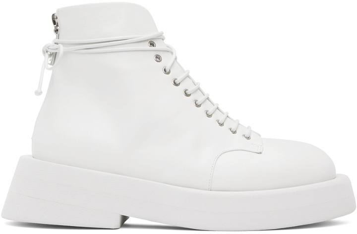 Photo: Marsèll White Gomme Gommellone Boots