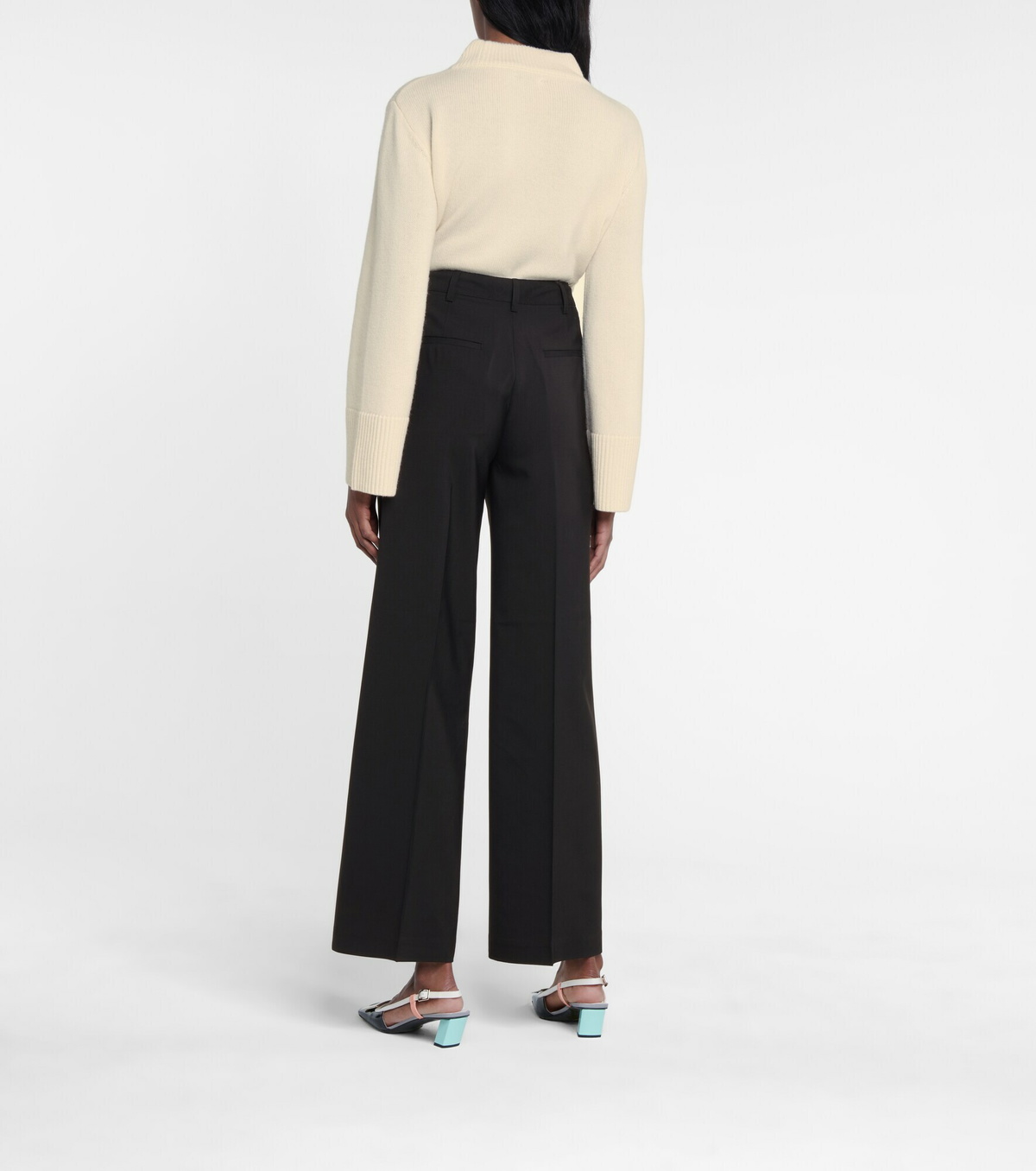 CO - Wide-leg wool pants Coach