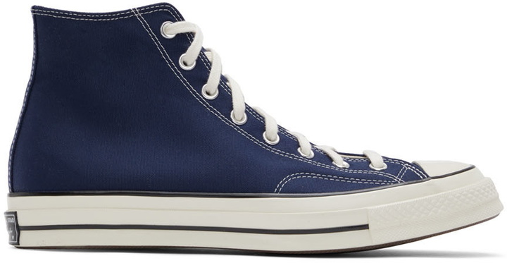 Photo: Converse Navy Chuck 70 High-Top Sneakers