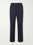 A.P.C. - Dylan Straight-Leg Cotton-Poplin Trousers - Blue