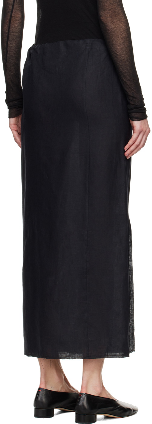 Gabriela Coll Garments Black No.263 Maxi Skirt