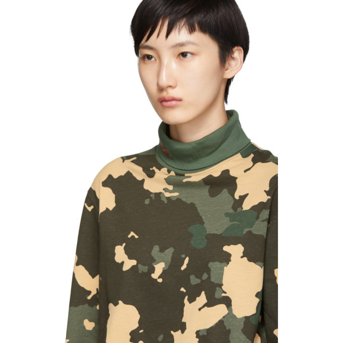 Camouflage turtleneck best sale