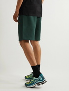 Carhartt WIP - Chase Straight-Leg Logo-Embroidered Cotton-Blend Jersey Shorts - Green