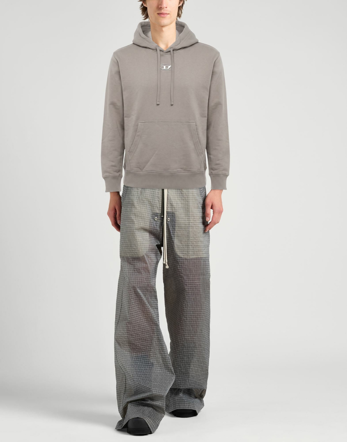 Diesel Mens Sweatshirt in Grey