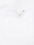 VALENTINO - Short Sleeve Cotton Shirt