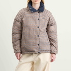 Damson Madder Women's Reversible Opal Puffer Jacket in Navy