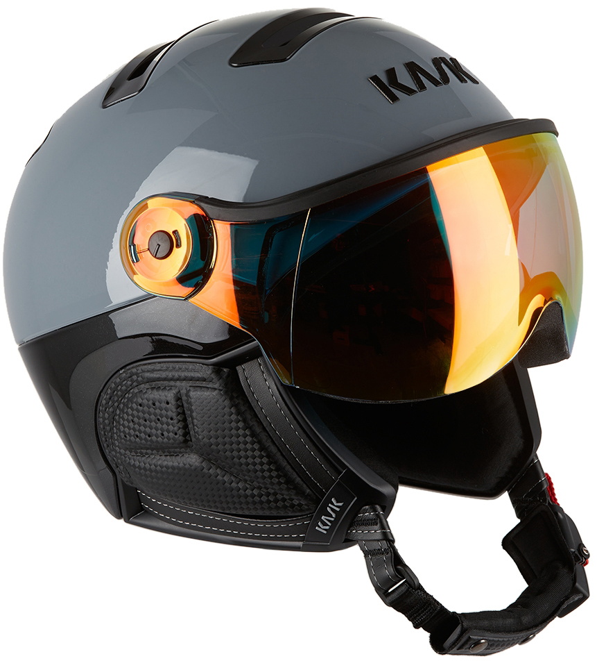 KASK Grey Piuma R Visor Helmet KASK