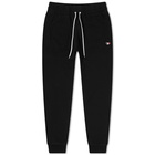 Maison Kitsuné Men's Tricolour Fox Patch Sweat Pant in Black