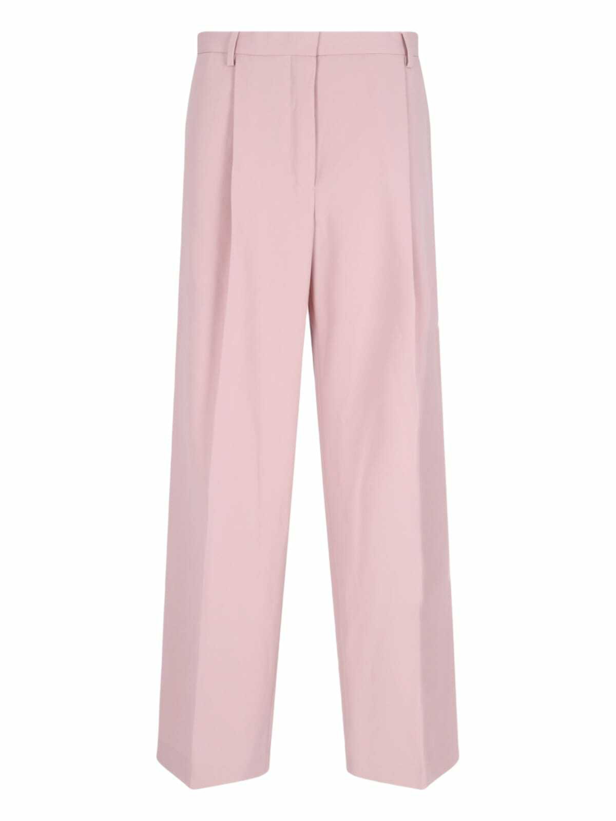 Dries Van Noten Indigo Pleated Wide-Leg Jeans Dries Van Noten