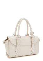 Vivienne Westwood Bettina Mini Crocodile-effect Leather Cross-body bag - White - One Size